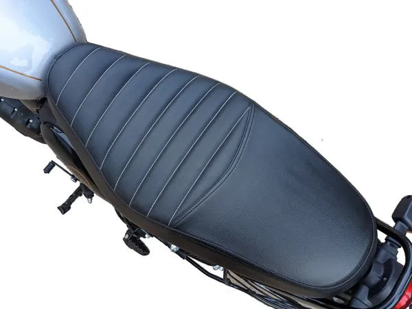 AUTOLEOPARD_HUNTER_350_BLACK_BIKE_SEAT_COVER_Single_Bike_Seat_Cover_For_Royal_Enfield_NA