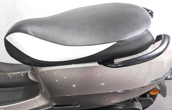 White_Leather_Premium_&_Elegant_Bike_Seat_Cover