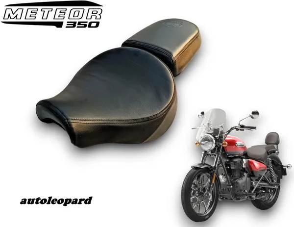 AUTOLEOPARD_NEW_BULLET_350_BS6_2023_MODEL_BIKE_SEAT_COVER_Split_Bike_Seat_Cover_For_Royal_Enfield_Meteor