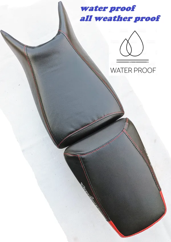 AUTOLEOPARD_PULSAR_N_160_REAR_PARALLEL_BLACK_SPLIT_BIKE_SEAT_COVER_Split_Bike_Seat_Cover_For_Bajaj_Pulsar