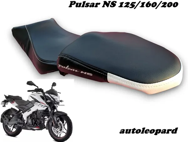 AUTOLEOPARD_PULSAR_NS_125/160/200_bike_SEAT_COVER_Split_Bike_Seat_Cover_For_Bajaj_Pulsar