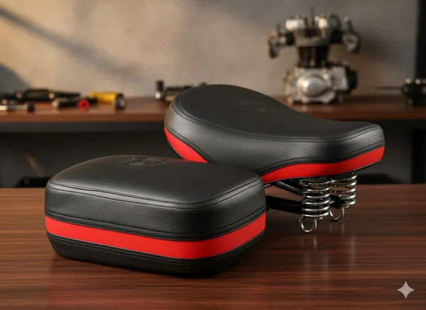 Dual_Colour_Split_Bike_Seat_Cover_For_Royal_Enfield_Classic_350