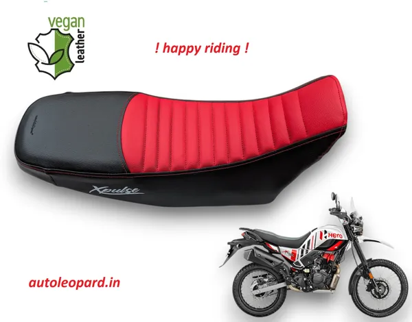 AUTOLEOPARD_X_PULSE_4V_200_SOFT_TOUCH_PREMIUM_QUALITY_Single_Bike_Seat_Cover_For_Hero_NA