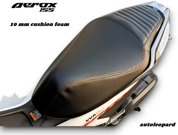 AUTOLEOPARD_AEROX_SCOOTY_SEAT_COVER_Single_Bike_Seat_Cover_For_Yamaha_Aerox_155