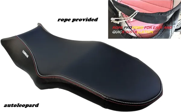 AUTOLEOPARD_FZS_VERSION_3.0_BLACK_BIKE_SEAT_COVER_Single_Bike_Seat_Cover_For_Yamaha_FZ-S