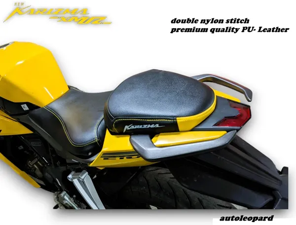 AUTOLEOPARD_KARIZMA_XMR_210_cc_BIKE_SEAT_COVER_Split_Bike_Seat_Cover_For_Hero_Karizma