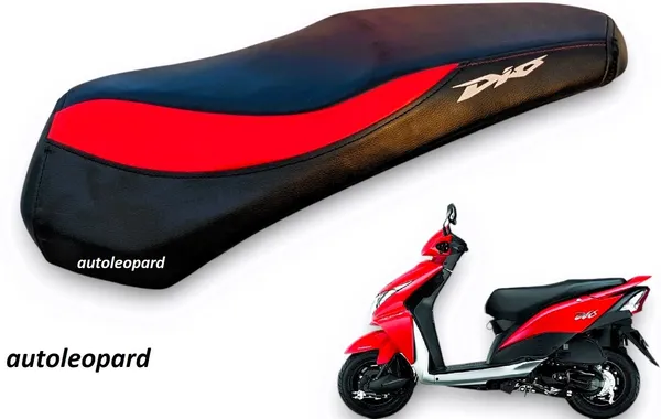 AUTOLEOPARD_DIO_125_CC_PREMIUM_QUALITY_SOFT_TOUCH_Single_Bike_Seat_Cover_For_Honda_Dio