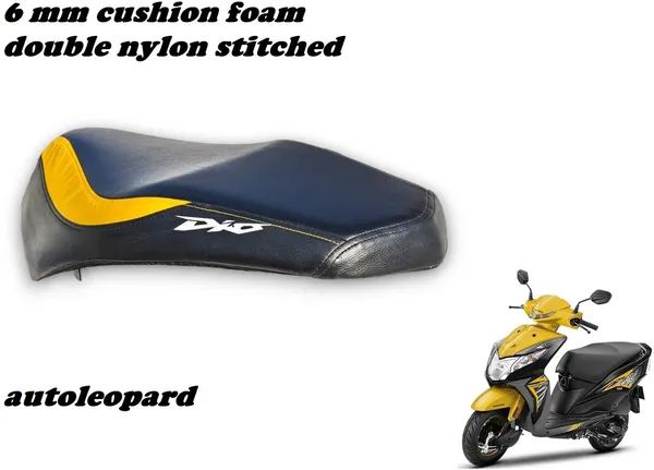 AUTOLEOPARD_dio_110_cc_scooty_seat_cover_Single_Bike_Seat_Cover_For_Honda_Dio