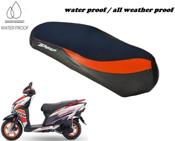 AUTOLEOPARD_DIO_110_cc_SCOOTY_SEAT_COVER_Single_Bike_Seat_Cover_For_Honda_Dio