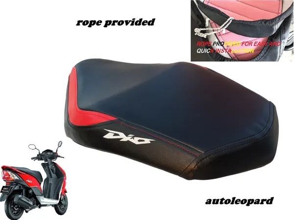 AUTOLEOPARD_HONDA_DIO_110_cc_SCOOTY_SEAT_COVER_Single_Bike_Seat_Cover_For_Honda_Dio