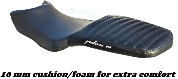 AUTOLEOPARD_PULSAR_N_250_PARALLEL_BLACK_SPLIT_BIKE_SEAT_COVER_Split_Bike_Seat_Cover_For_Bajaj_Pulsar