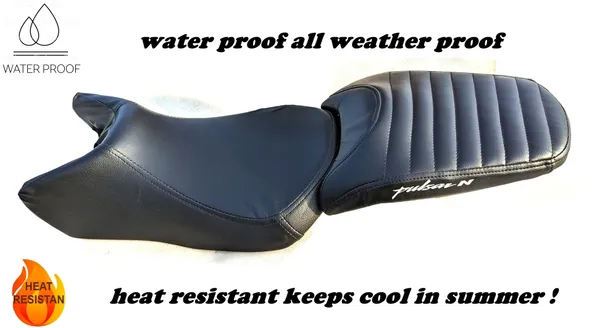 AUTOLEOPARD_PULSAR_N_250_PARALLEL_BLACK_SPLIT_BIKE_SEAT_COVER_Split_Bike_Seat_Cover_For_Bajaj_Pulsar