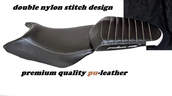 AUTOLEOPARD_PULSAR_NS_125/160/200_BS4/BS6_BIKE_SEAT_COVER_Split_Bike_Seat_Cover_For_Bajaj_Pulsar_200_NS_DTS-i