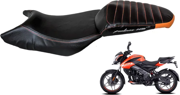 AUTOLEOPARD_PULSAR_NS_125/160_BIKE_SEAT_COVER_Split_Bike_Seat_Cover_For_Bajaj_Pulsar