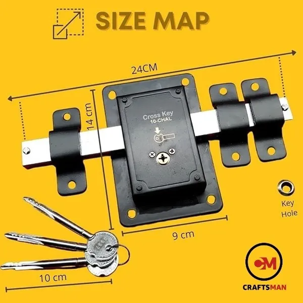Brass_Stainless_Steel_Iron_Chrome_Deadbolts_Steel
