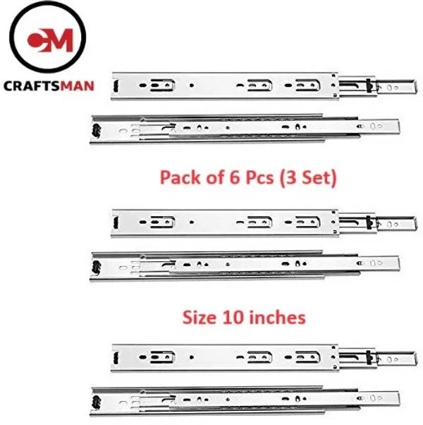 Side_Mount_Full_Extension_Drawer_Slide_Pack_Of_6