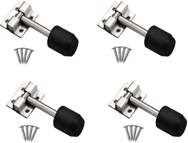Door_Mounted_Door_Stopper_Silver_for_secure_and_reliable_usage