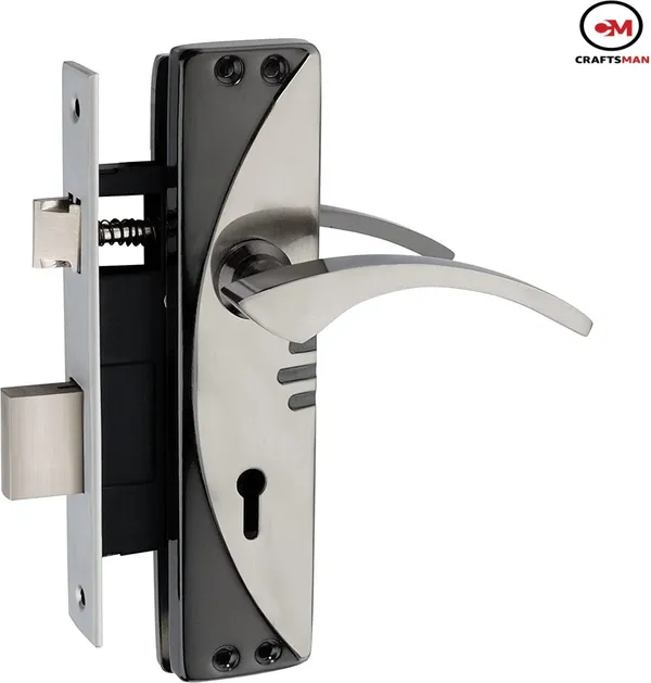 Steel_Iron_Matte_Glossy_Door_Levers_Silver_Black