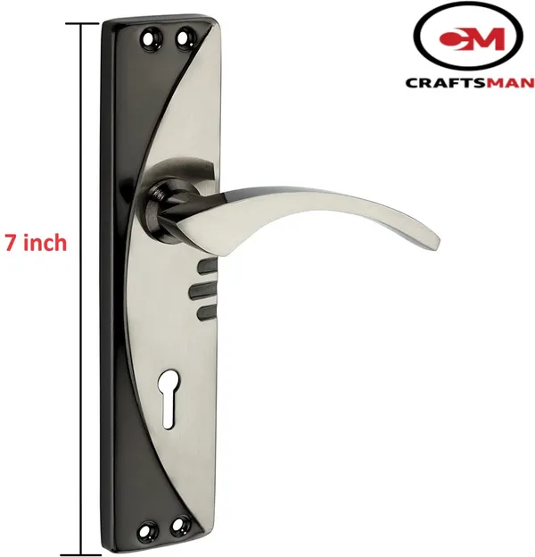 Steel_Iron_Matte_Glossy_Door_Levers_Silver_Black