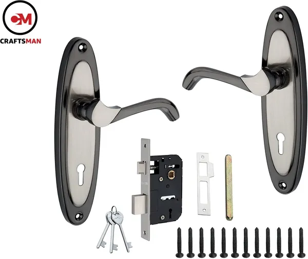Steel_Iron_Matte_Glossy_Door_Levers_Silver_Black