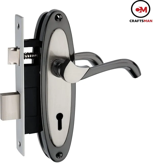Steel_Iron_Matte_Glossy_Door_Levers_Silver_Black
