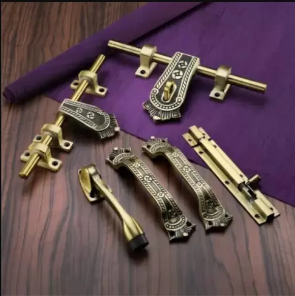 Chitra_Zinc_Maharaja_Style_Single_Door_Kit_Full_Fitting_Set_Zinc_Door_Handle_Brown_Pack_Of_1