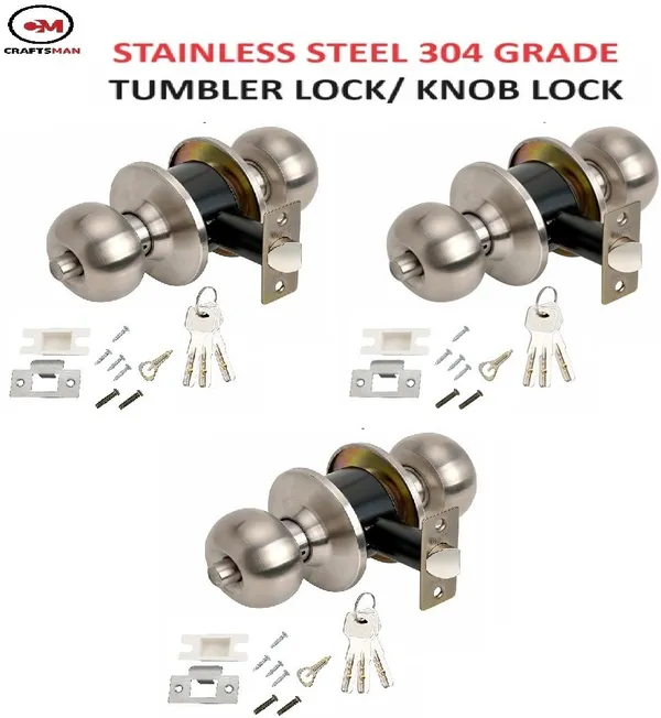 Stainless_Steel_Chrome_Door_Levers_Steel