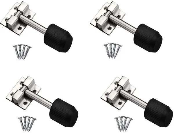Cm-S.Rds-04Pc_Cm-502004_Door_Mounted_Door_Stopper_Silver