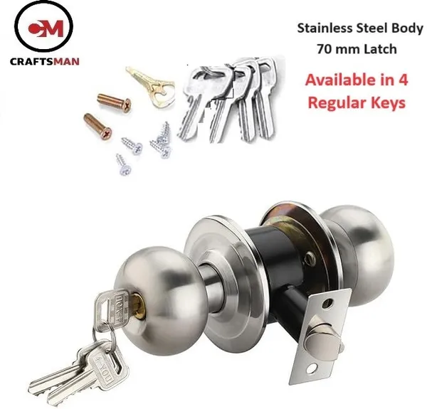 Stainless_Steel_Chrome_Door_Levers_Steel