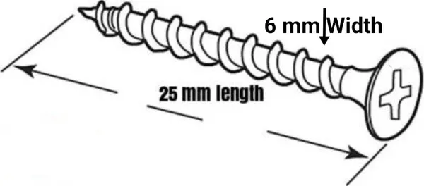 Stainless_Steel_Flat_Head_Self-Tapping_Screw_6_Mm_Pack_Of_200