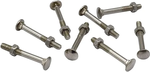 Onjecx_Nut__Bolt_Set_Stainless_Steel_Carriage_Bolts_2_Inche_With_Fittings_Pack_Of_50_Pc_Acbs02N_Stainless_Steel
