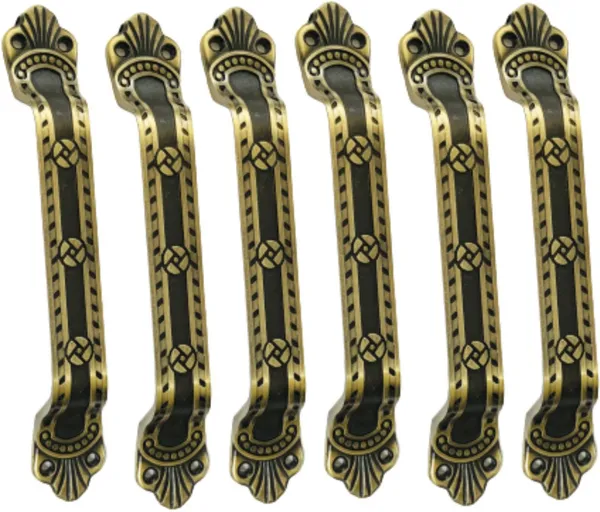 Tshot_Door_HandlesPremium_Quality_8.5_Inch_Main_Door_Handle_Antique-_Finish_Door_Handles_For_Home_And_Office_Pack_Of_6_Steel_Door_Handle_Gold_Pack_Of_6