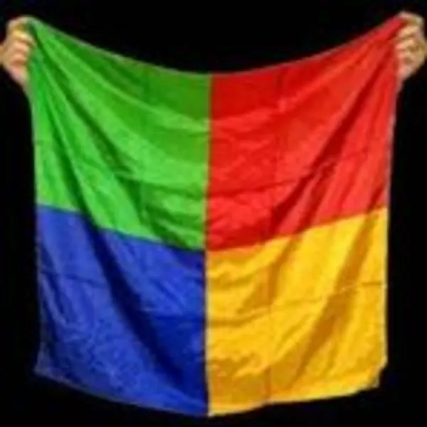 4_SQUARE_BLENDO_MAGIC_TRICK_/_FOUR_HANKIES_TO_SQUARE_BLENDO_MAGIC