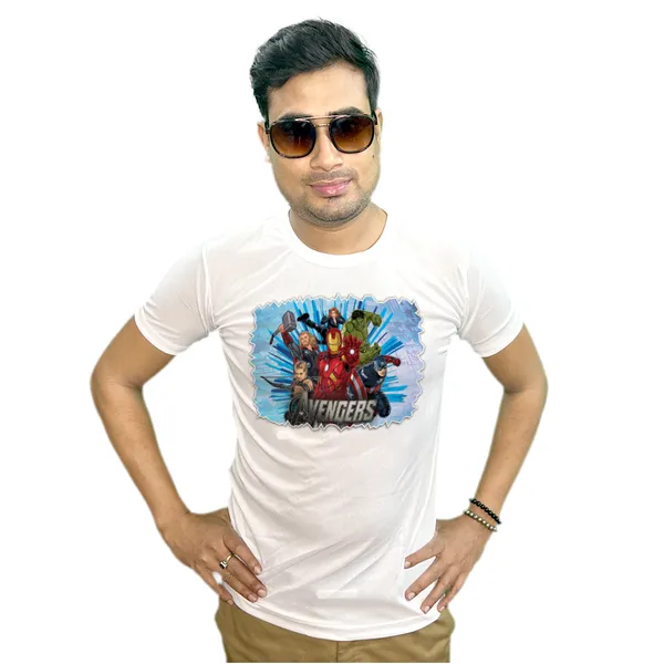 AVENGERS_PRINTED_T_SHIRT_WHITE_ROUND_NECK__(POLYESTER)_UNISEX