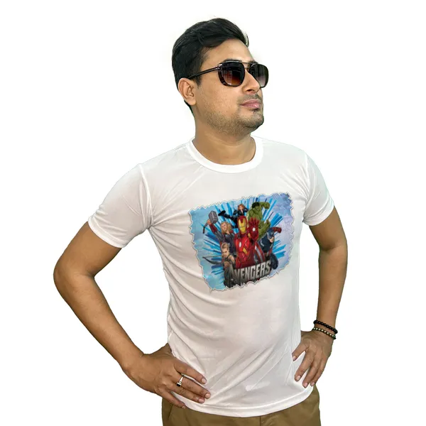 AVENGERS_PRINTED_T_SHIRT_WHITE_ROUND_NECK__(POLYESTER)_UNISEX