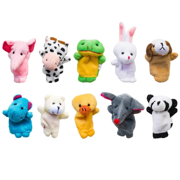 Animals_Finger_Puppet_Toys_(Set_of_10)_/_Mini_Figures_Toy_for_Kids_&_Magician_/_Soft_Hands_Finger_Puppets_Game_Talking_Story_Set
