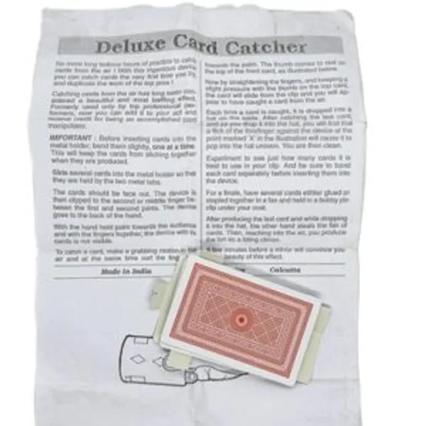 CARD_CATCHER_MAGIC_GIMMICK_(DELUXE)_/_BARE_HAND_CARD_PRODUCTION_GIMMICK