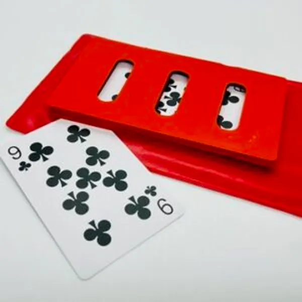 CARD_VANISH_FRAME_MAGIC_TRICK_(RED)_/_VANISHING_CARD_FRAME_MAGIC_(PLASTIC_CARD)
