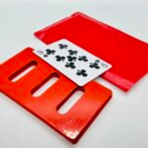 CARD_VANISH_FRAME_MAGIC_TRICK_(RED)_/_VANISHING_CARD_FRAME_MAGIC_(PLASTIC_CARD)