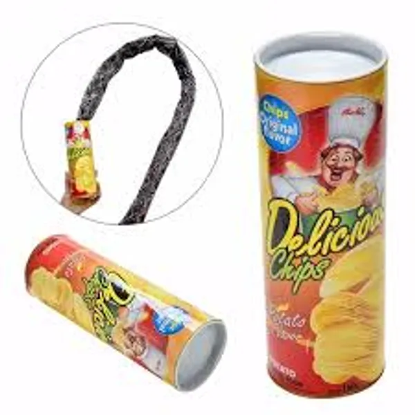 CHIPS_TO_SNAKE_SURPRISE_GIFT_/_CHIPS_GAG_TOY_/_DELICIOUS_PRANK_CHIPS