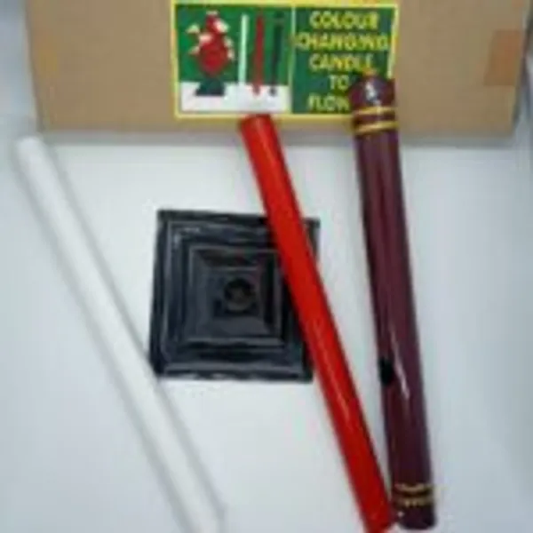 COLOR_CHANGING_CANDLE_TO_FLOWER_MAGIC_/_RED_WHITE_CANDLE_TO_FLOWER
