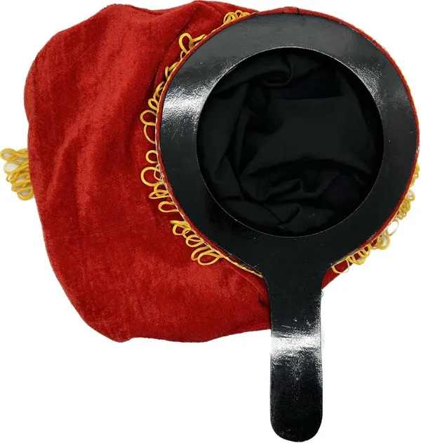 Change_Bag_Magic_Trick_(Deluxe)_/_Velvet_Changing_Bag_with_Wooden_Handle