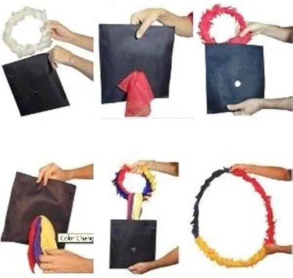 Color_Changing_Feather_Wreath_Magic_Trick