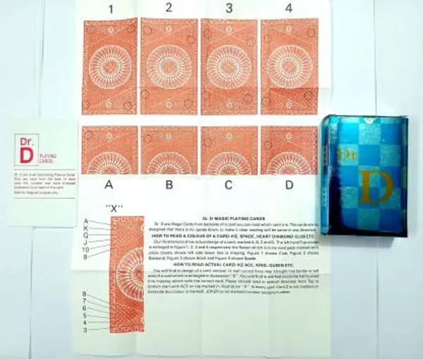 DR.D_MARKED_MAGICIAN_PLAYING_CARD_DECK_SET_OF_2_(RED_&_BLUE)