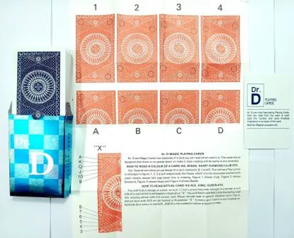 DR.D_MARKED_MAGICIAN_PLAYING_CARD_DECK_SET_OF_2_(RED_&_BLUE)