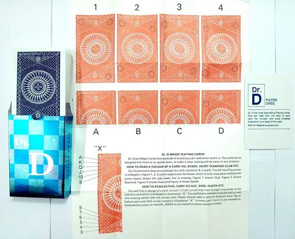 DR.D_MARKED_PLAYING_MAGIC_CARD_(BLUE)_/_DR_D_MARK_CHEATING_SPY_CARD_DECK