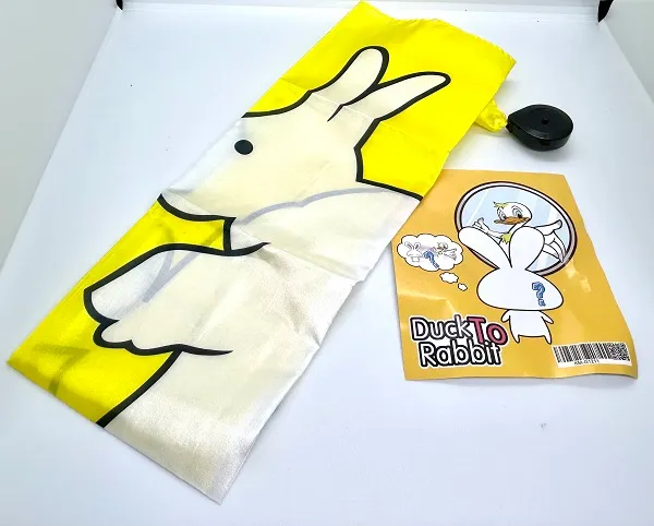 DUCK_TO_RABBIT_SILK_MAGIC_TRICK_/_RABBIT_TO_DUCK_SILK_MAGIC