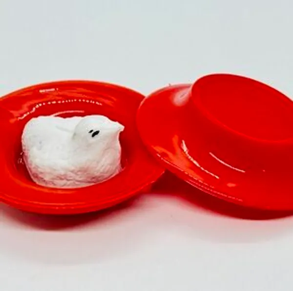 EGG_TO_HEN_MAGIC_PLATES_TRICK_(RED)_/_EGG_SURPRISE_MAGIC_TRICK_/_EGG_HATCHARY_MAGIC