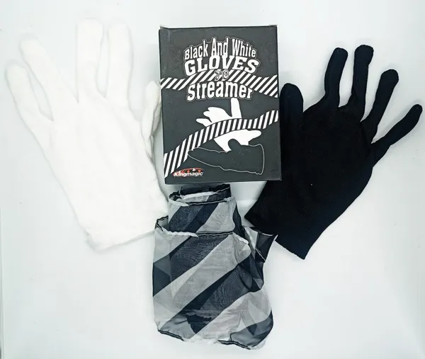 GLOVES_TO_STREAMER_MAGIC_TRICK_(BLACK_&_WHITE)