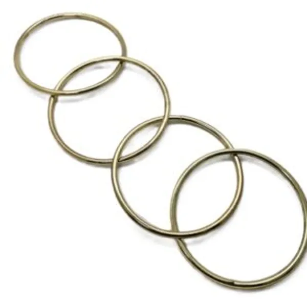 GOLDEN_LINKING_RING_SMALL_MAGIC_TRICK_(4_INCH)_SET_OF_4_RINGS_/_CHINESE_LINKING_RING_MAGIC